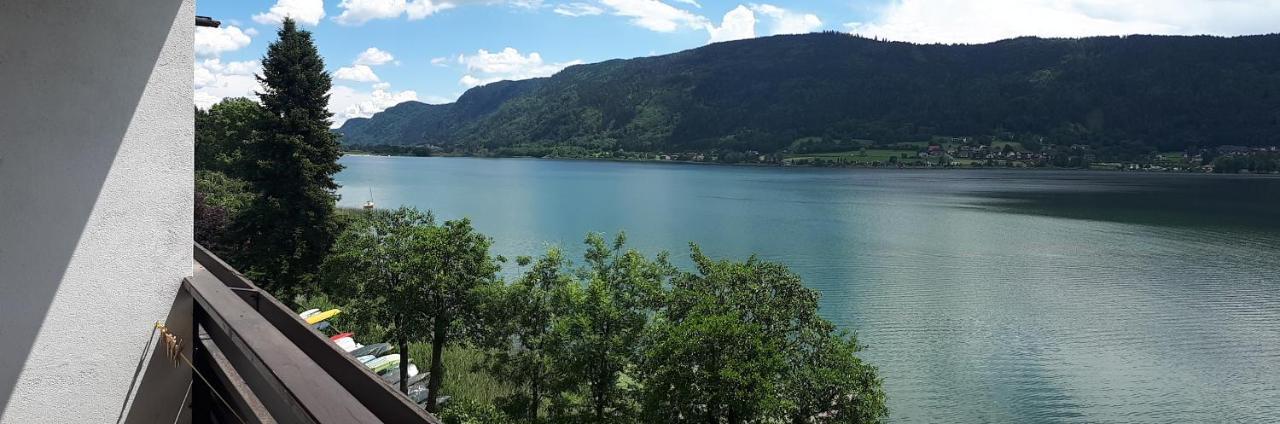 Anna Seeblick Appartement, Haus Haensel&Gretel Am Ossiachersee Mit Direktem Seezugang, Hallenbad Bodensdorf Exteriér fotografie