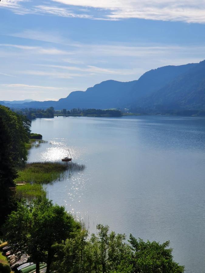 Anna Seeblick Appartement, Haus Haensel&Gretel Am Ossiachersee Mit Direktem Seezugang, Hallenbad Bodensdorf Exteriér fotografie