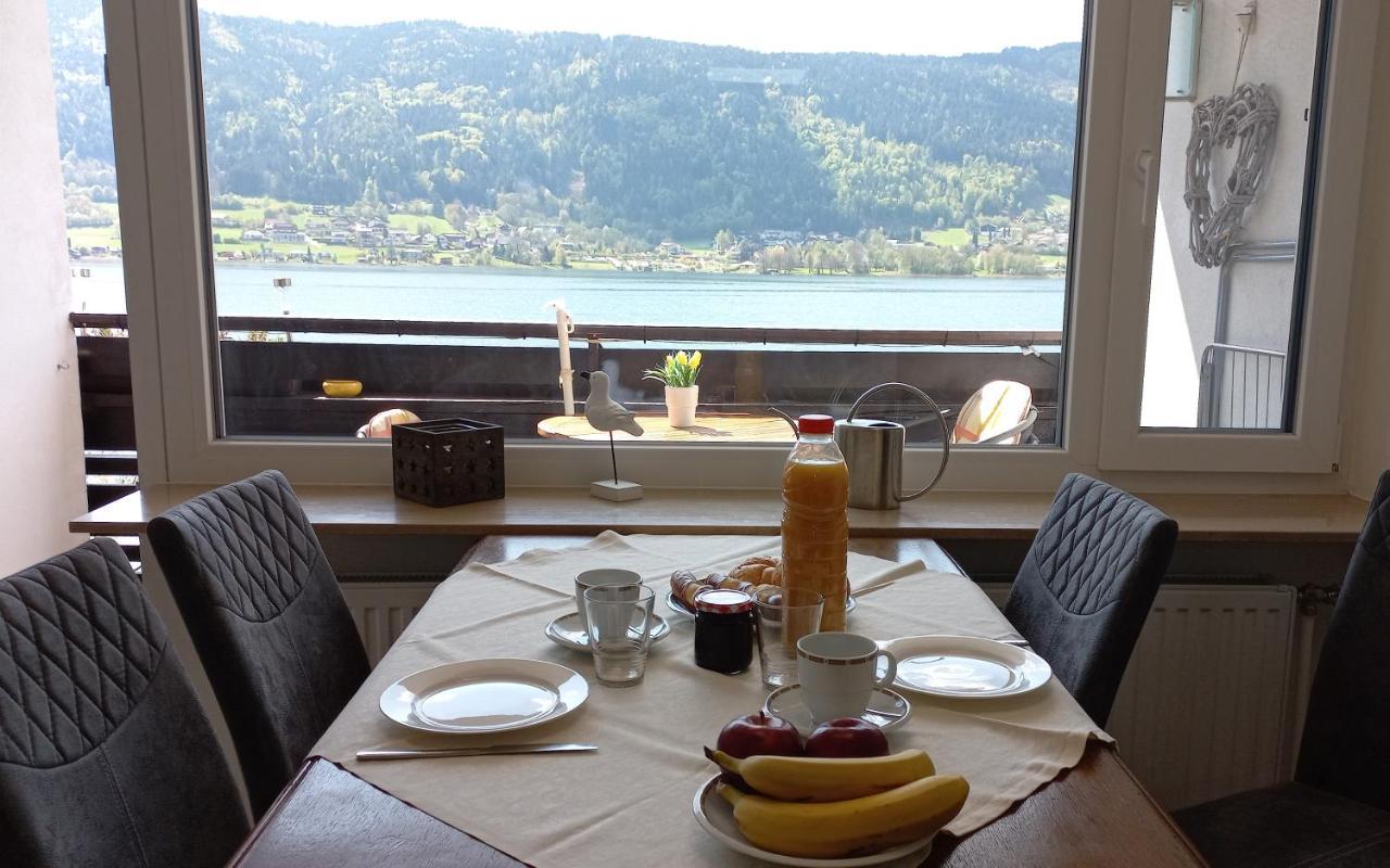 Anna Seeblick Appartement, Haus Haensel&Gretel Am Ossiachersee Mit Direktem Seezugang, Hallenbad Bodensdorf Exteriér fotografie