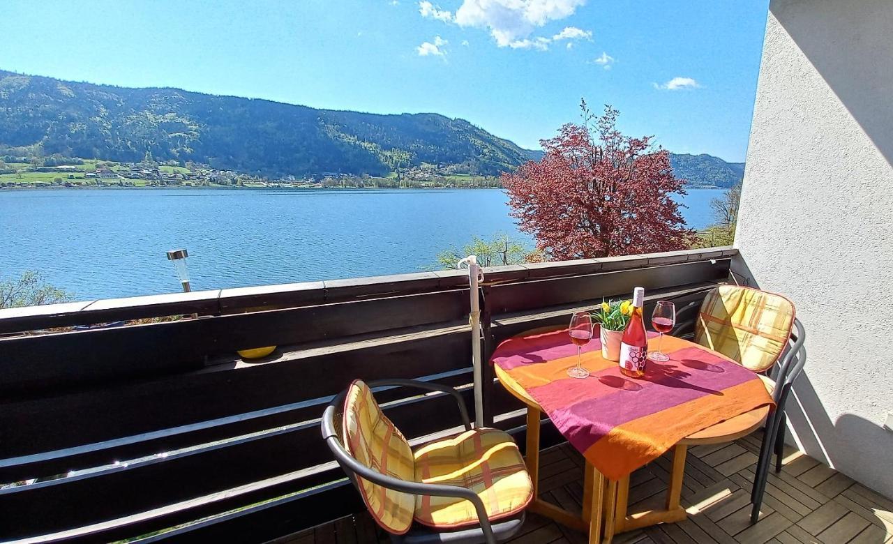 Anna Seeblick Appartement, Haus Haensel&Gretel Am Ossiachersee Mit Direktem Seezugang, Hallenbad Bodensdorf Exteriér fotografie