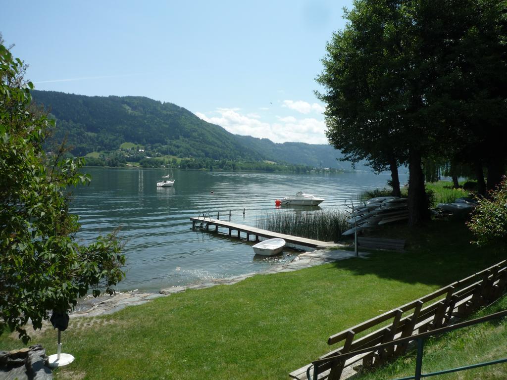 Anna Seeblick Appartement, Haus Haensel&Gretel Am Ossiachersee Mit Direktem Seezugang, Hallenbad Bodensdorf Exteriér fotografie